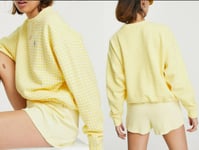 Polo Ralph Lauren Gingham Check Sweatshirt Sweater Pullover Jumper, M