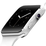X6 Smartwatch med Kamera - Vit