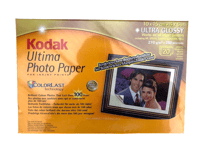 Kodak Ultima Photo Paper Ultra Glossy 10x15cm (4x6") - 270gsm 20 sheets 8981185