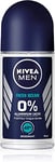 NIVEA MEN Déodorant bille Fresh Ocean 0 % (1 x 50 ml), déodorant homme protection 48 h, soin homme sans sel aluminium & sensation de fraîcheur