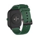 Samsung Galaxy Watch 4 justerbart band 20 mm - svartgrön