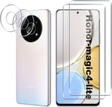 Tempered Glass Screen Protector & Camera lens Glass For Honor Magic 4 Lite 5G