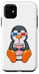 iPhone 11 Penguin Cup Drinking straw Glasses Case