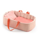 Djeco - Doll Bassinet Pink Lines