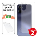 Back Protector For Realme 10 Hydrogel Cover - Clear TPU FILM