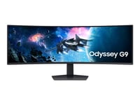 Samsung Odyssey G9 S49CG954EU - G95C Series - LED-skärm - spel - böjd - 49" - 5120 x 1440 Dual Quad HD @ 240 Hz - VA - 450 cd/m² - 2500:1 - DisplayHD