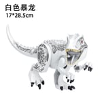 Dinosaurie figurer, Indominus T Rex block, stort dinosaurie block, barnkalas-WELLNGS D