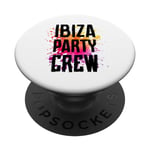 Ibiza Party Crew Colorful | Vacation Team PopSockets PopGrip Interchangeable