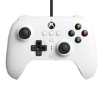 Manette de Contrôleur de jeu filaire ultime 8Bitdo pour Xbox Series X/Xbox Series S/Xbox One/PC Windows - Blanc