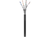 Goobay Cat 6 S/Ftp 100M, 100 M, Cat6, S/Ftp (S-Stp), Svart