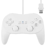 Gamepad för Nintendo Wii,Wii U Handkontroll 1,1 m kabel - Vit
