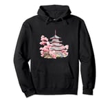 Washington DC Cherry Blossoms Monuments Memorials Pink Tree Pullover Hoodie