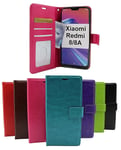 Crazy Horse Wallet Xiaomi Redmi 8/8A (Svart)