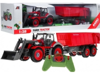Ramiz Traktor Red Trailer Red 2,4GHz