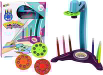 Leantoys Ritprojektor 3 Utbytbara Skivor Pennor Lila
