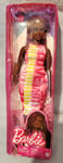 Mattel - Barbie Fashionista  - Pink /Yellow Love Dress  186.  NEW