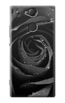 Black Rose Case Cover For Sony Xperia XA2