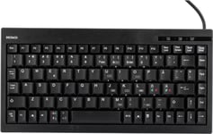 Quality mini keyboard, 89 keys, Nordic layout, USB, black