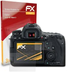 atFoliX 3x Screen Protection Film for Canon EOS 6D Mark II matt&shockproof