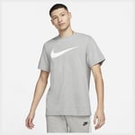 Nike T-Skjorte NSW Icon Swoosh - Grå/Hvit T-skjorter unisex