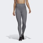 Adidas Women Design 2 Move High-Rise Long Tights - Dark Grey Heather, M