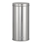 Xavax | Pot en métal pour café (pour capsules de café, grande capacité,pour dosettes de taassimo, café moulu, café en grain, ou tout autre aliment) couleur métal