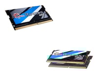G.Skill Ripjaws - Ddr4 - Sats - 32 Gb: 2 X 16 Gb - So Dimm 260-Pin - 3200 Mhz / Pc4-25600 - Cl18 - 1.2 V - Ej Buffrad - Icke Ecc
