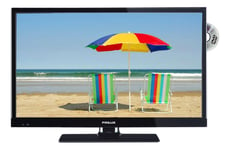 Finlux TV LED 22" Riks-Tv, Satellitt, DVD, WiFi 12 V