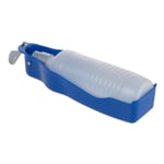 Dricksflaska med integrerad skål - 500 ml