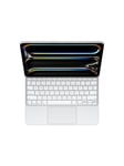 Magic Keyboard - keyboard and folio case - with trackpad - QWERTY - US - white Input Device - Tastatur & Folio sæt - Amerikansk engelsk - Hvid