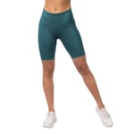 Johaug Shimmer Shorts Bikelenght Dame Dark Seagreen, L