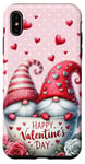 iPhone XS Max Valentines Day Gnomes Cute Hearts Love Gnome For Her Him Case