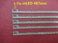 Bande de rétro-éclairage LED 60LED 487mm, 10 pièces/lot, pour TV LG Innotek 39 pouces 7030PKG 60ea 73.39T03. Nipseyteko