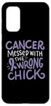 Galaxy S20 Cancer Survivor Awareness Fighter Chemo Gift Lavender Ribbon Case