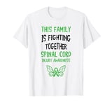 This Family Is Fighting Together Warrior Spinal Cord Injury T-Shirt