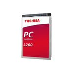 TOSHIBA - L200 - Disque Dur Mobile 2 To - 5400 tpm - 128 Mo - SMR - Neuf