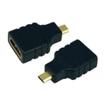 Raccord Adaptateur HDMI Femelle vers MICRO HDMI Idéal LCD TFT PLASMA