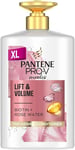 Pantene Conditioner With Biotin and Rose Water, Volumising Hair Conditioner, Fo