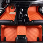 XHULIWQ Car Leather Floor Mats, For Ford S-MAX 2001-2020, Custom Boot Mat Interior Car Styling