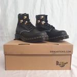 Dr Martens Virginia Black Boots NEW 101 26862001 UK Size 3