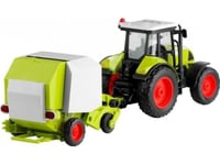 Lean Sport Traktor Med Balpress Roller Baler Game 37,5 Cm