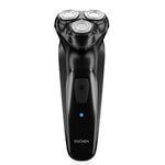 Mens Electric Shaver Cordless Trimmer Rotary Rechargeable Razor Wet Dry Shaving