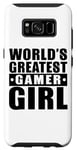 Galaxy S8 World's Greatest Gamer Girl - Funny Gaming Case