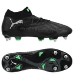PUMA Future 8 Ultimate SG Eclipse - PUMA Svart/Grå/Grön - Soft Ground (SG), storlek 37