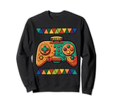 funny vintage console Gaming spirited player entertainment Sweatshirt