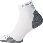 Odlo Ceramicool Running Quarter Socks White 39-41, White
