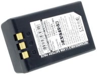 Kompatibelt med Unitech PA962, 7.4V, 1850 mAh