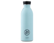 Enkeltvegget drikkeflaske i stål fra 24Bottles, Cloud Blue