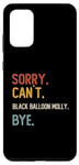 Coque pour Galaxy S20+ Funny Sorry Can't Black Balloon Molly Bye Chemises Homme