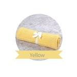 8 Colors Baby Blankets Sleeping Sheet Infant Wrap Yellow